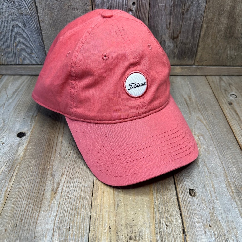 Titleist Montauk Lightweight Adjustable Cap Coral Pink